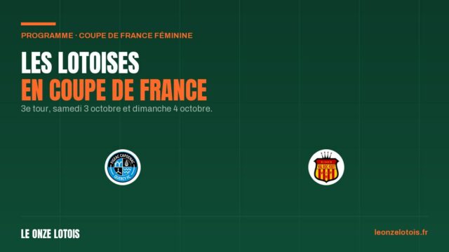 Le programme de la Coupe de France féminine, 3e tour