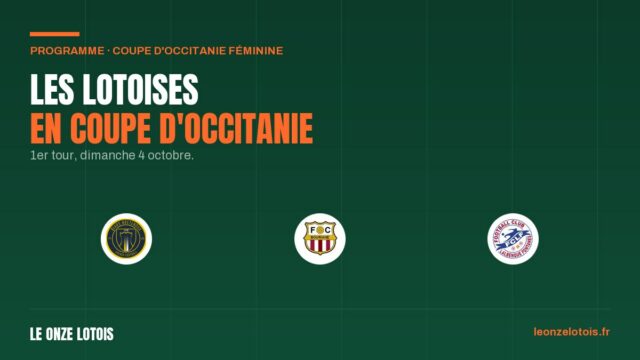 Le programme de la Coupe d'Occitanie féminine, 1er tour