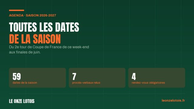 Vignette : Le calendrier de la saison 2026-2027 dans le Lot